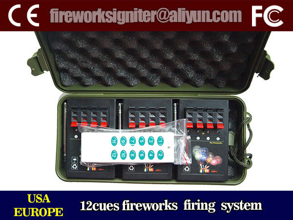 12 큐 전자 파이로 화재 시스템 Am04r-12